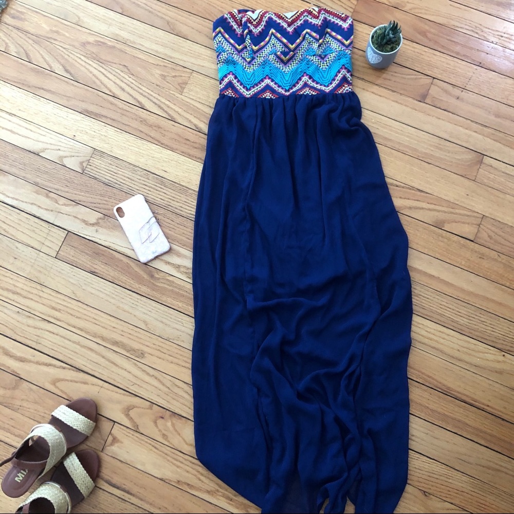 Strapless Statement Dress